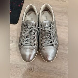 **SOLD**Prada Silver Sneakers